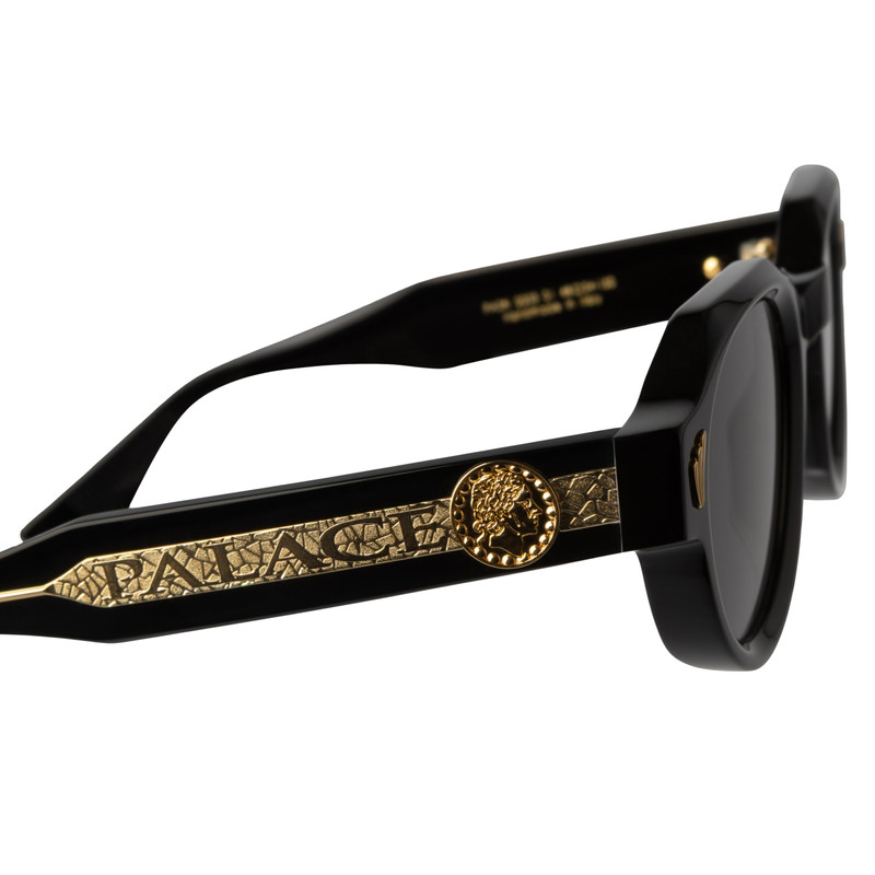 PALACE CUTLER AND GROSS VICTORY ROUND SUNGLASSES BLACK 4