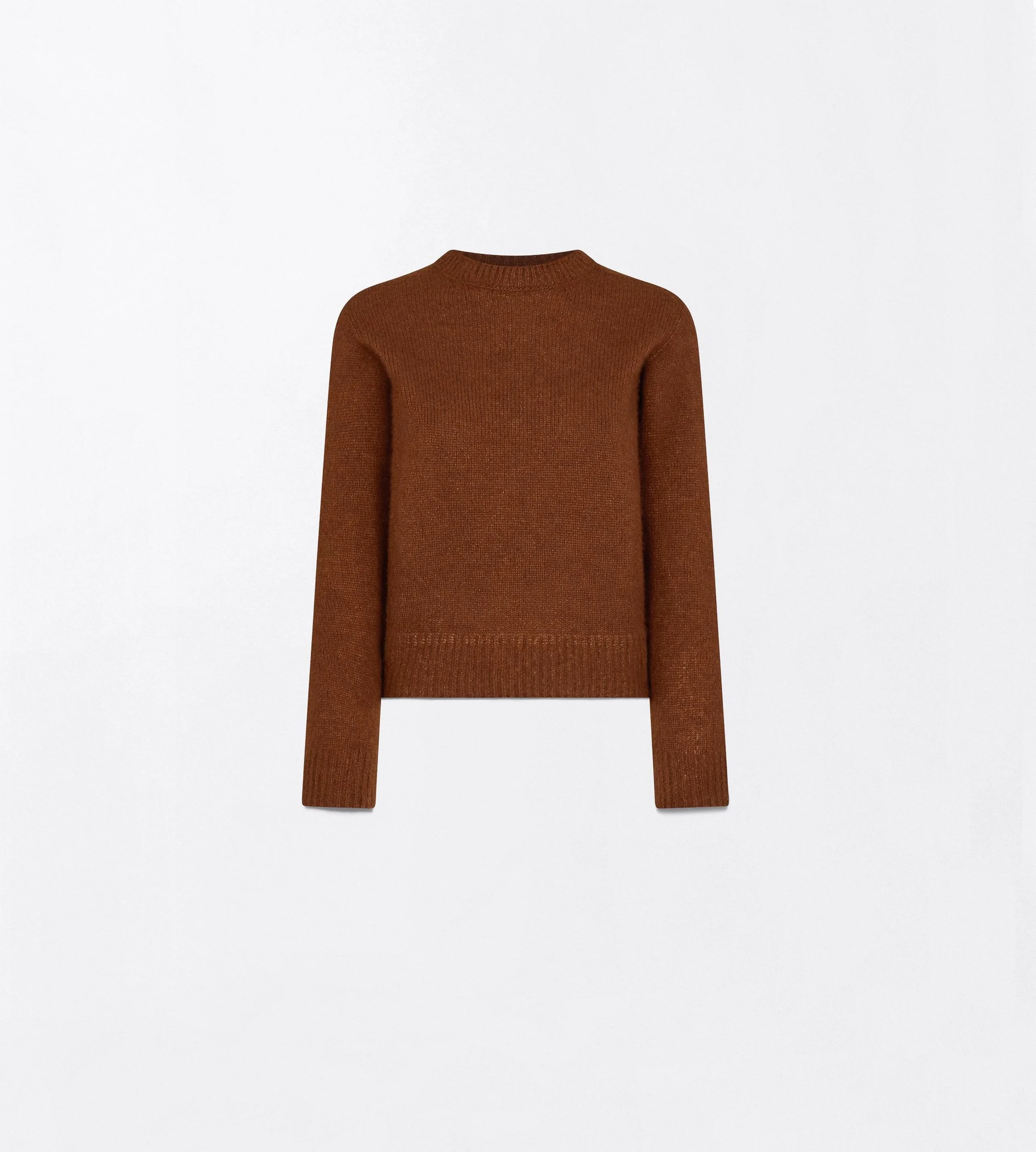 SEAMLESS ULTRASOFT CASHMERE SILK CLASSIC CREWNECK - 1