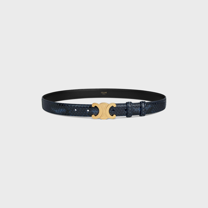 Triomphe Belt 25MM IN PYTHON 1