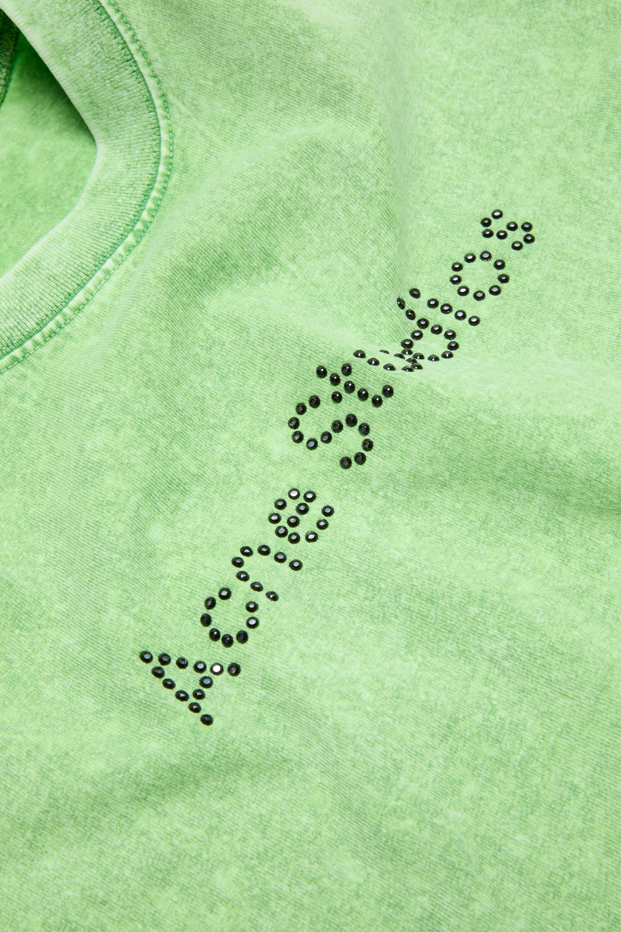 Acne Studios Logo t-shirt - Relaxed fit - Bright Green
