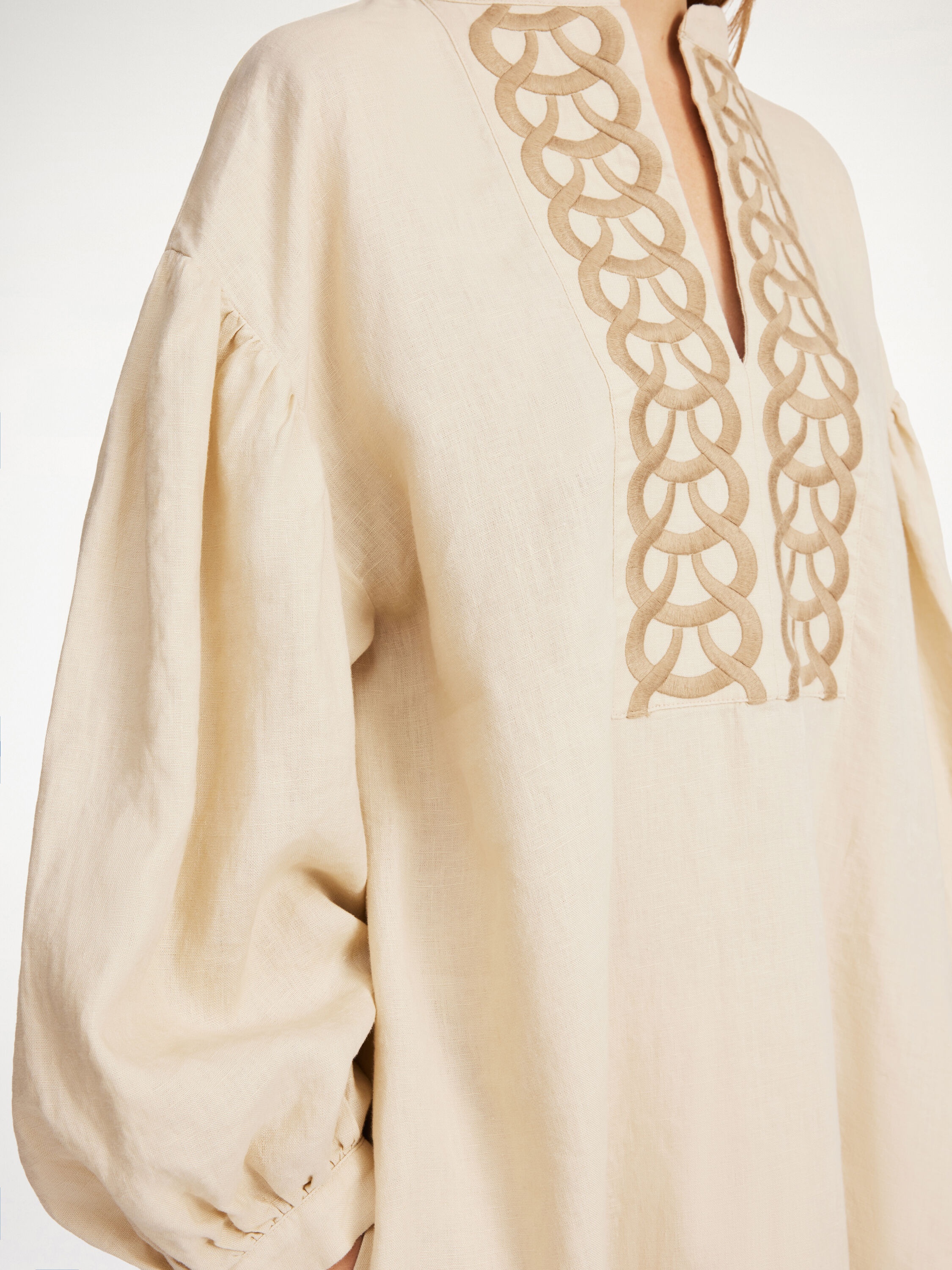 Limonna linen midi dress - 4