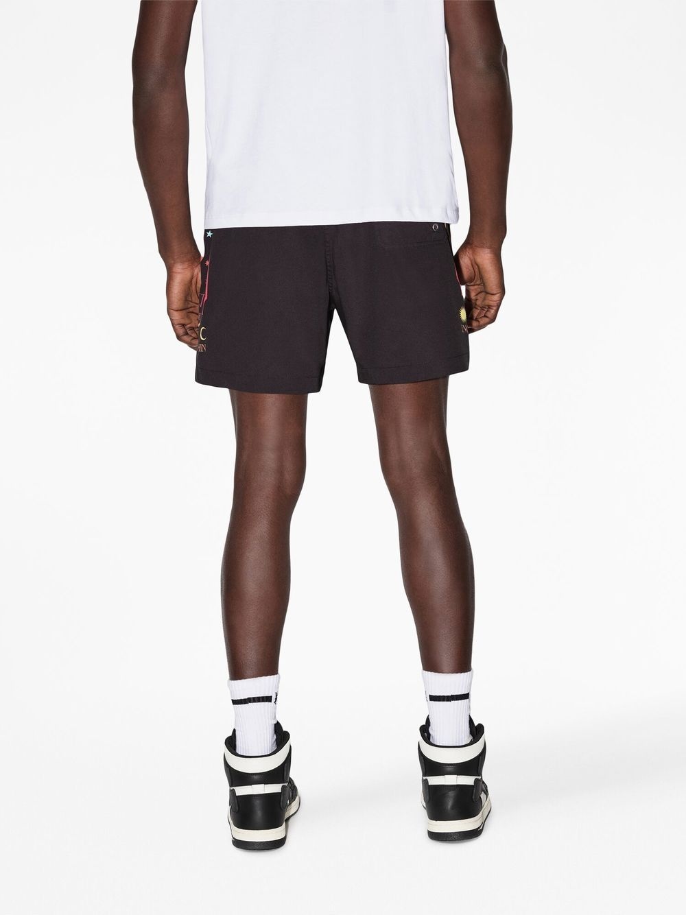 Fortune logo-print swimming trunks - 4
