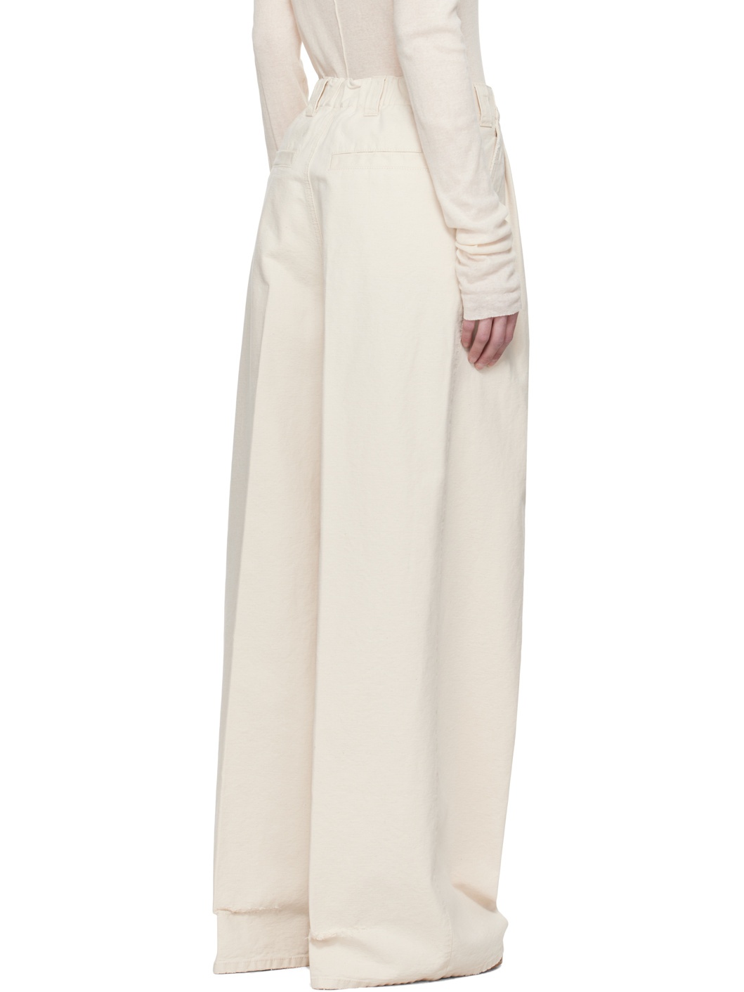Off-White Pleat Jeans - 3