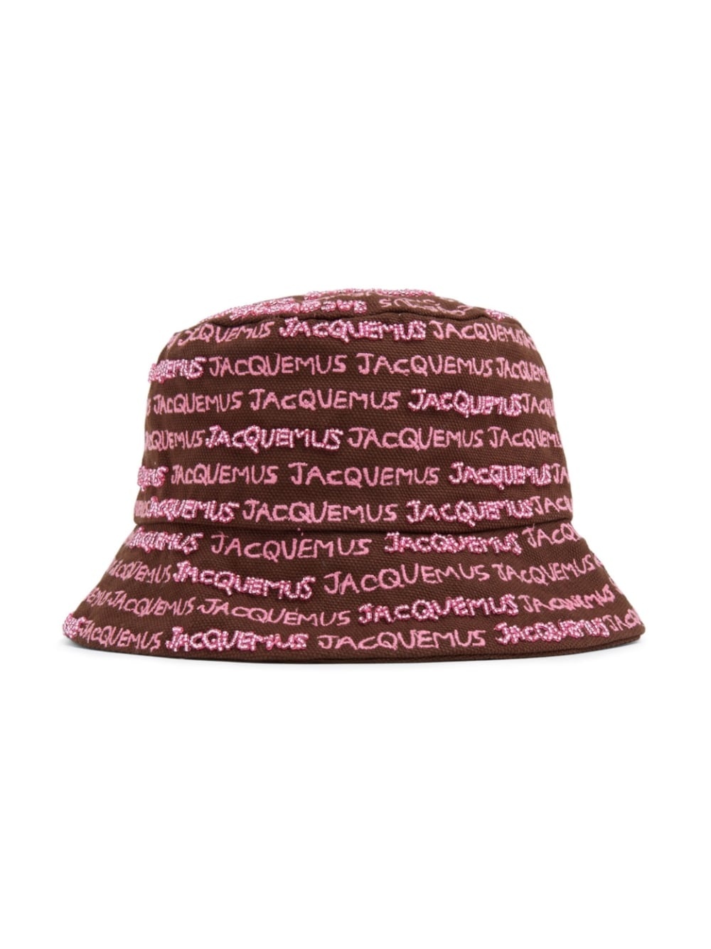 logo-embroidered bucket hat - 3