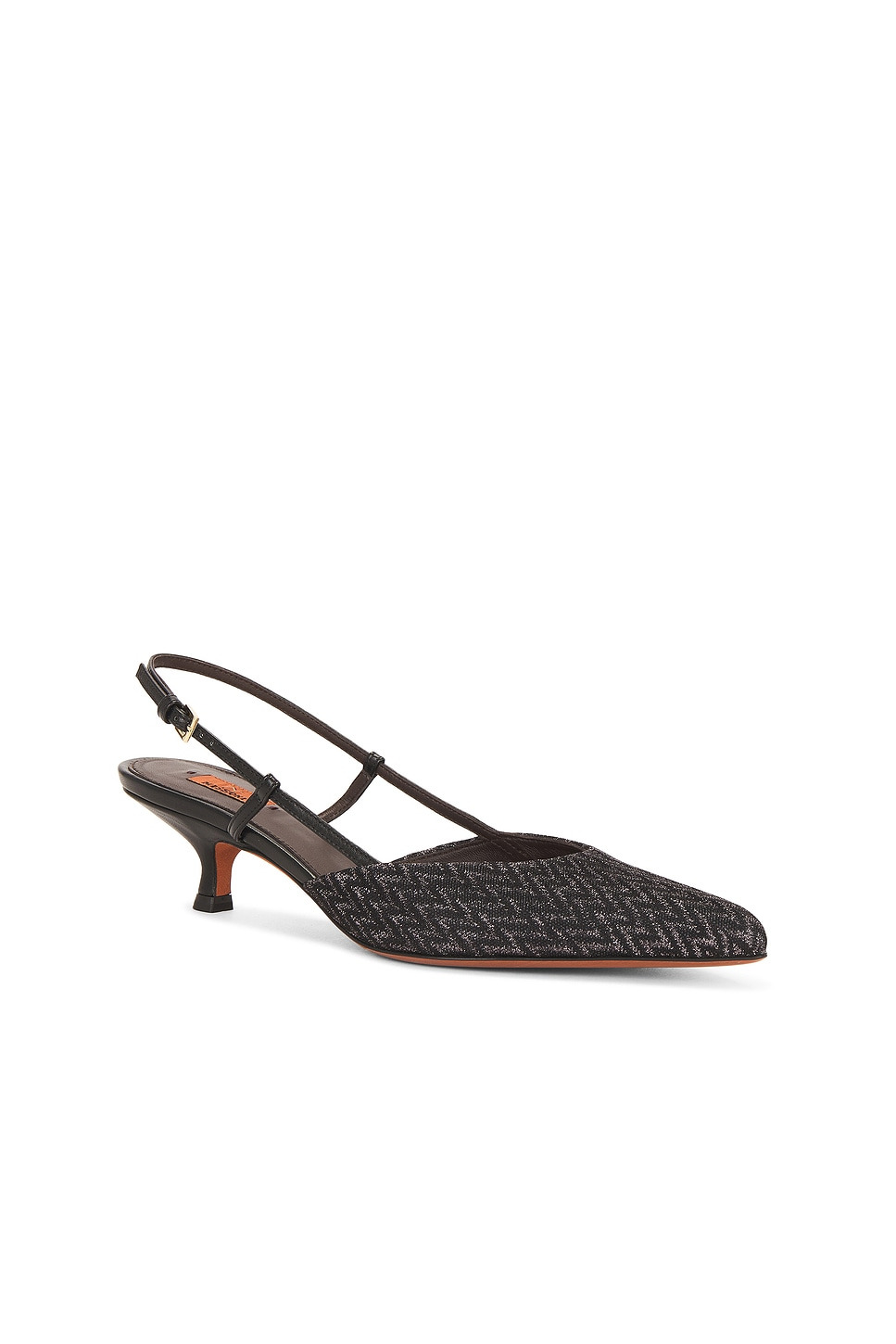 Fiona Wave Lurex Slingback - 2