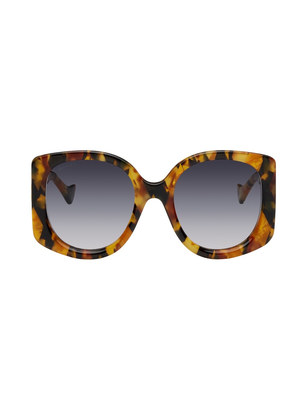 Tortoiseshell Round Sunglasses - 2