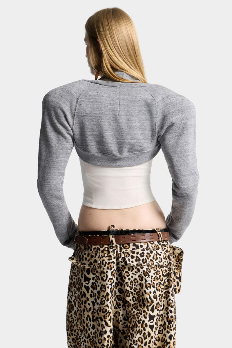 DEEP CUT JERSEY BOLERO 4