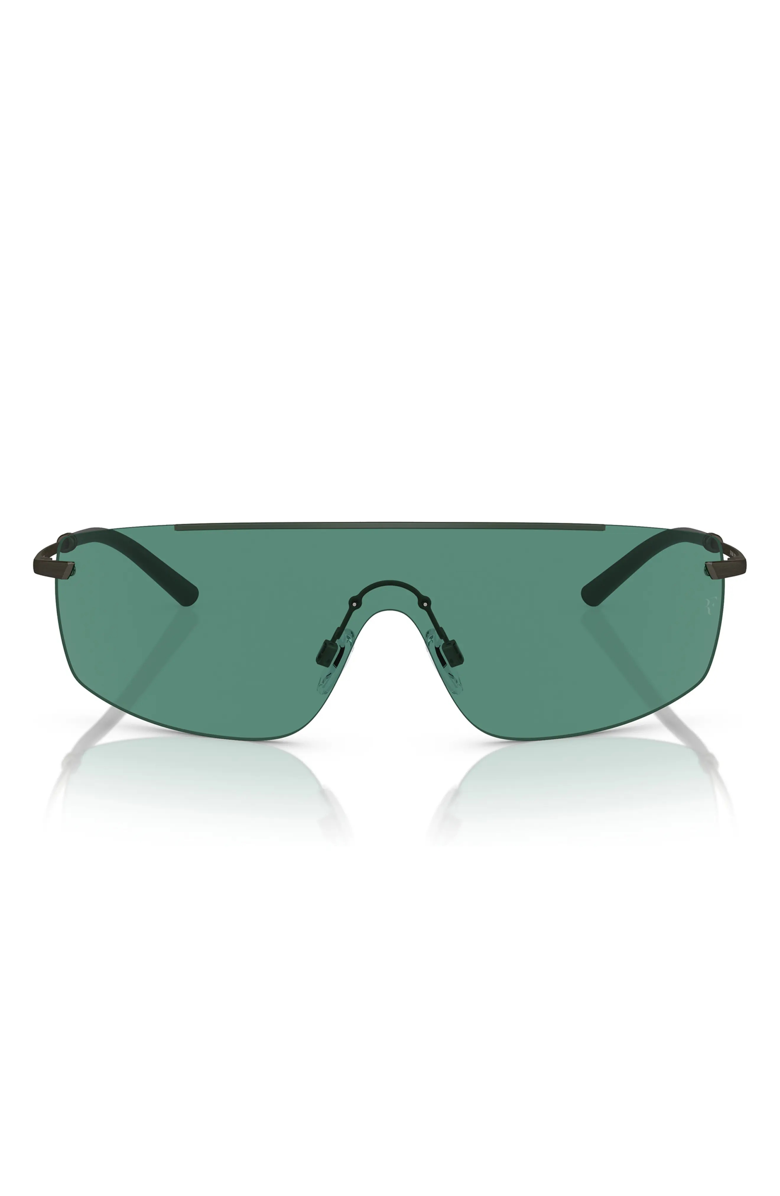 Roger Federer 138mm Rimless Shield Sunglasses - 5