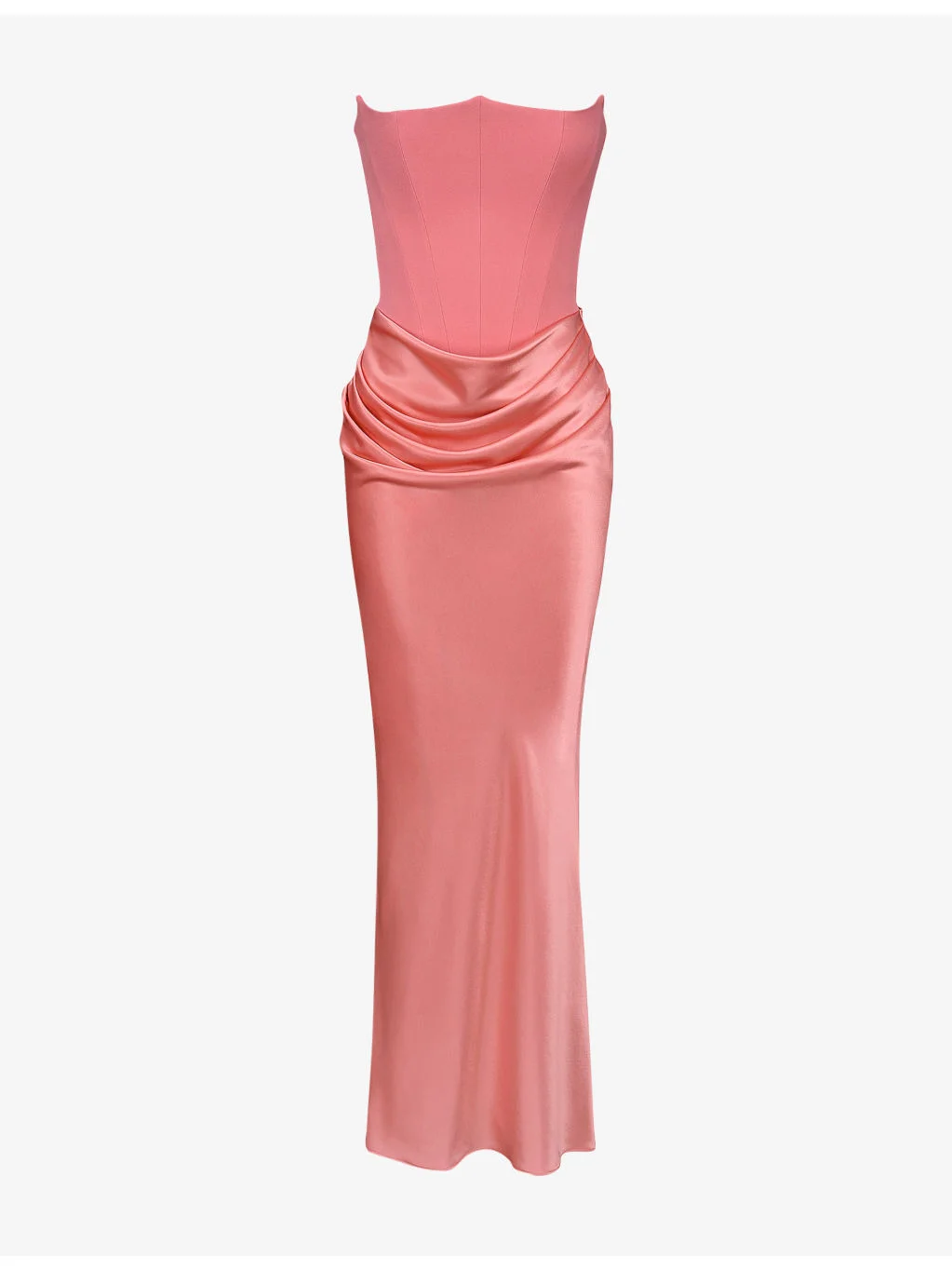 Persephone Corset Woven Maxi Dress - 1