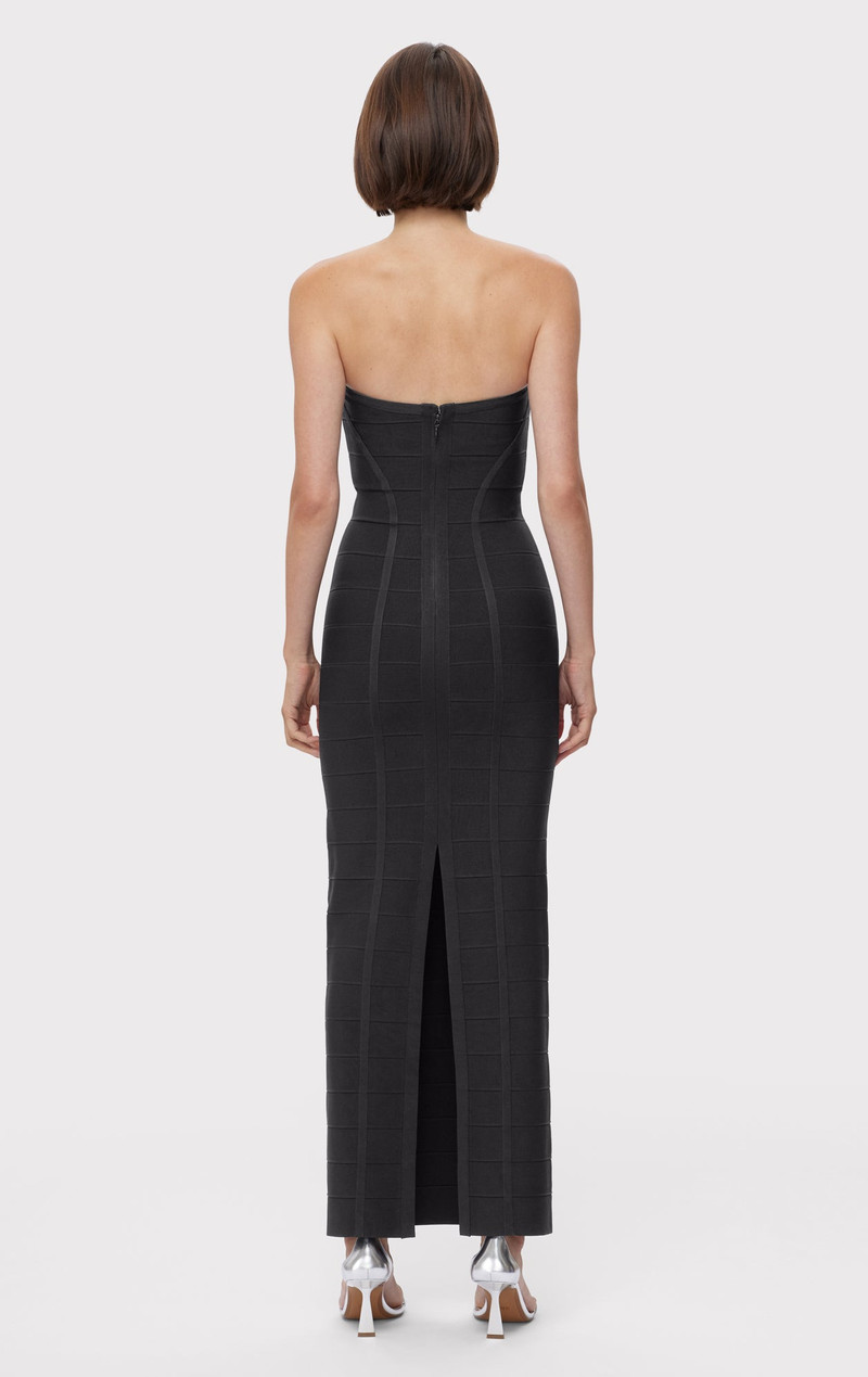 ICON CHEVRON BUSTIER GOWN 6