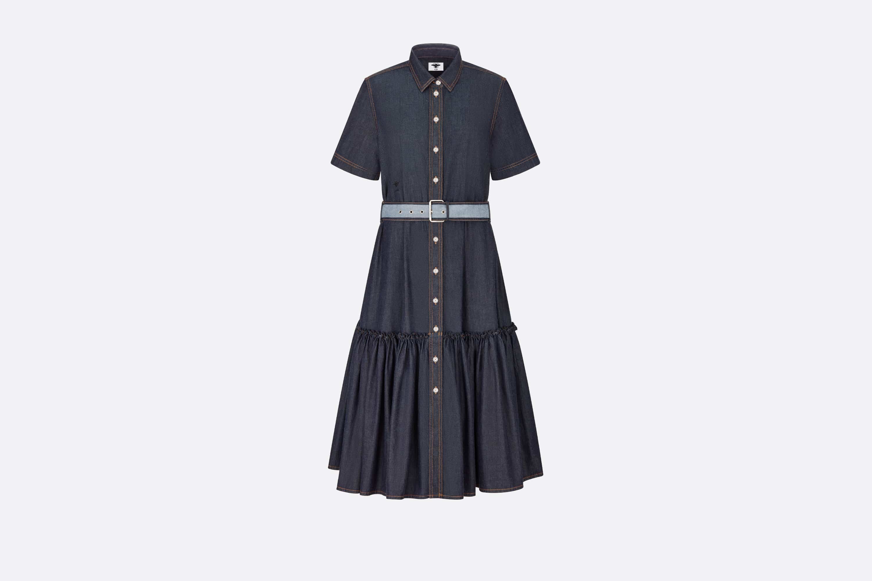 Denim Couture Shirt Dress - 1