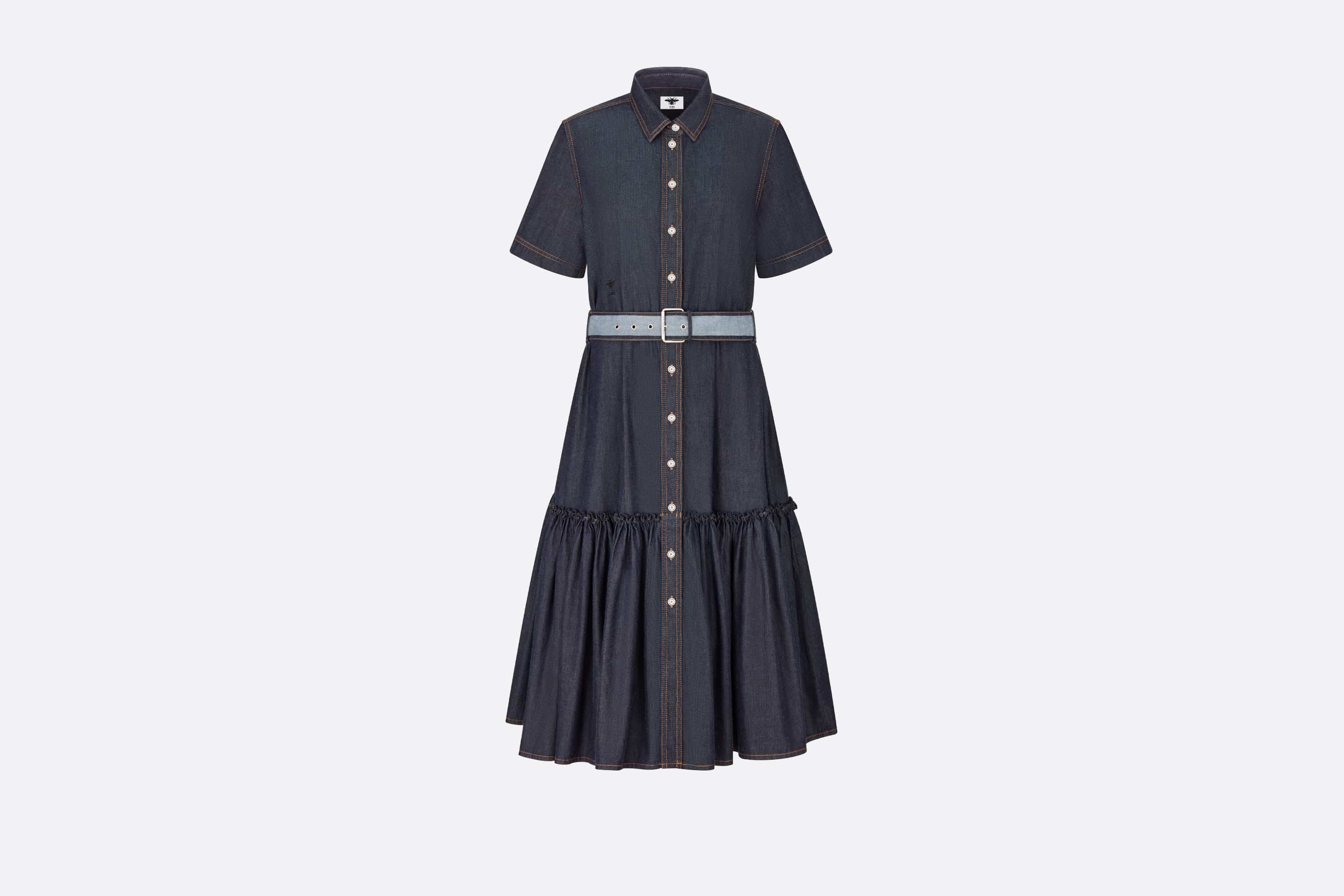 Dior Denim Couture Shirt Dress | REVERSIBLE