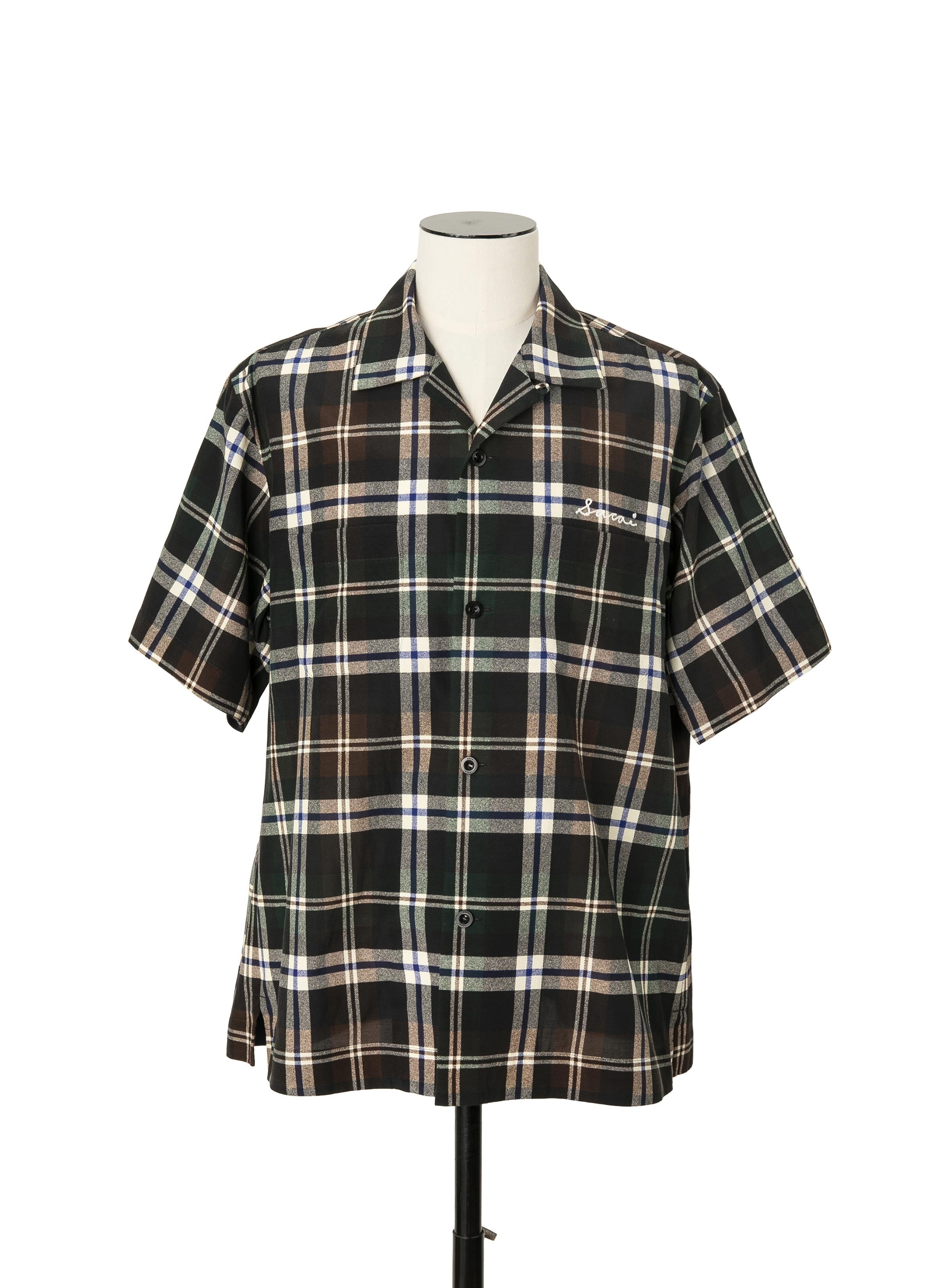 Plaid Print Shirt - 1
