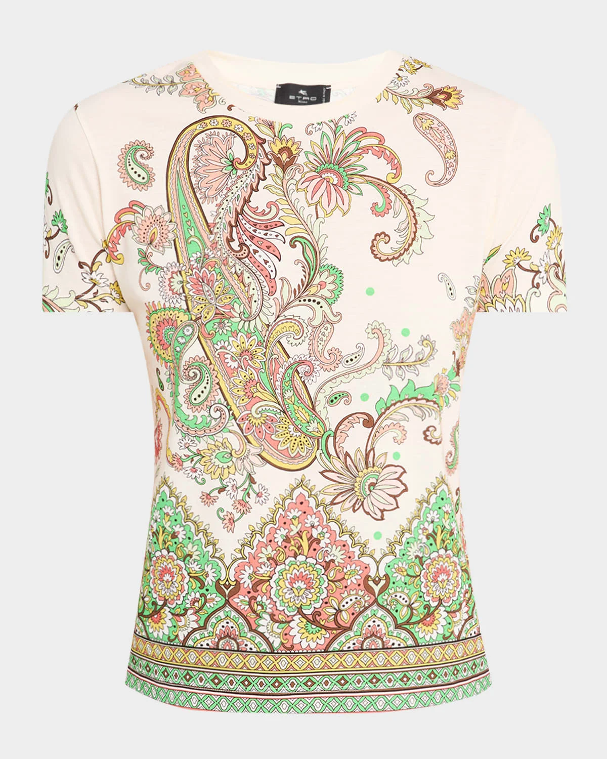 Foliage Engineer Print Short-Sleeve T-Shirt - 1