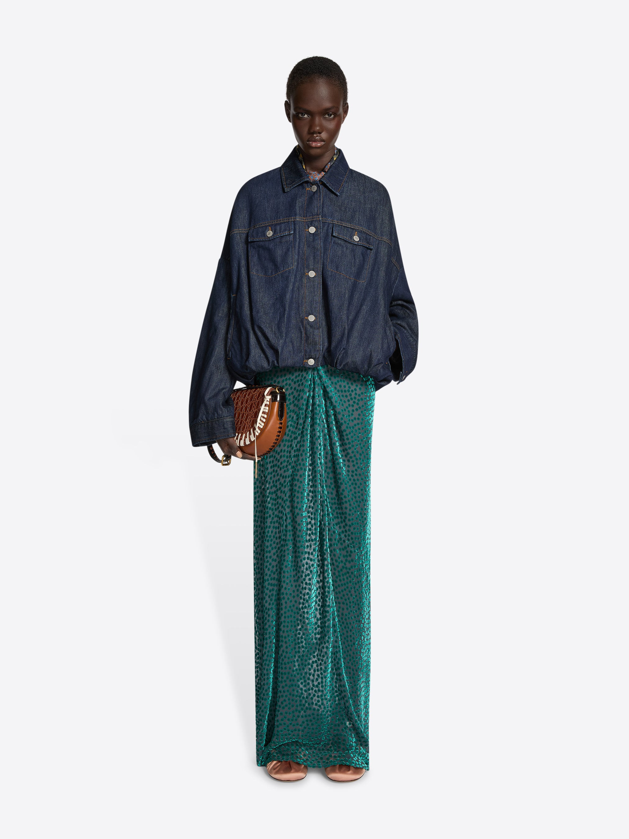 DENIM BLOUSON - 2