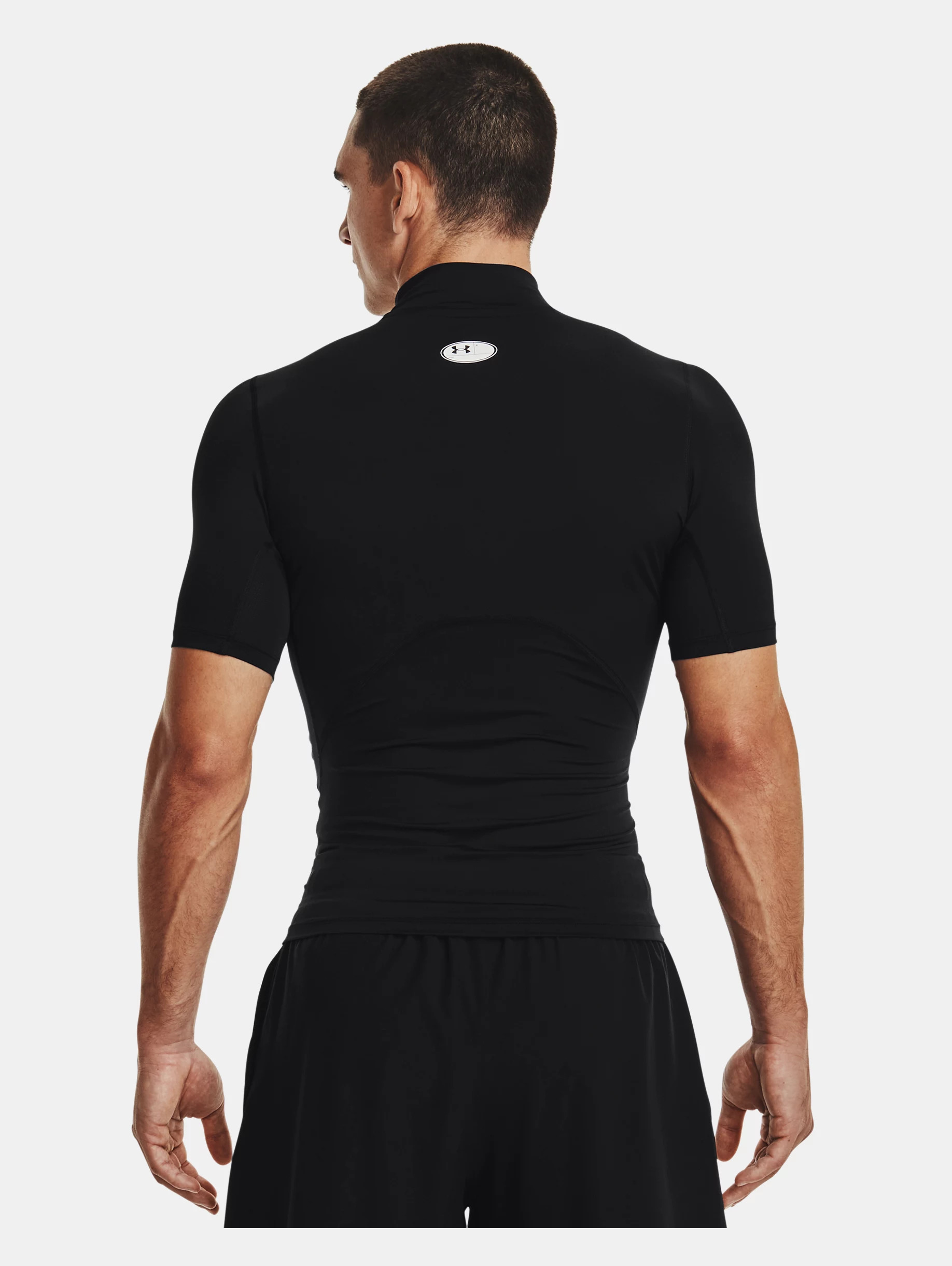 Men's HeatGear® Compression Mock Short Sleeve - 4