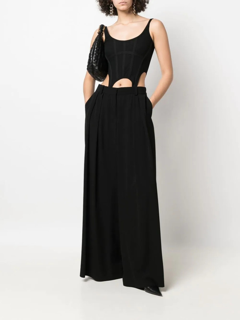 Balmain high-waisted palazzo pants outlook