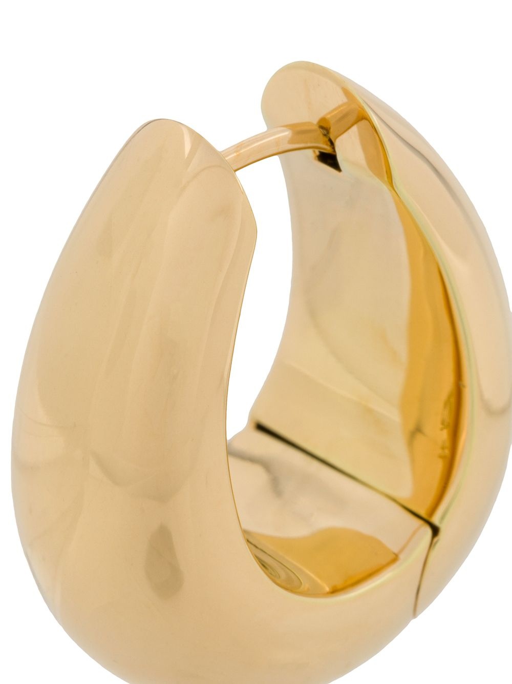 large Ice hoop earrings - 4
