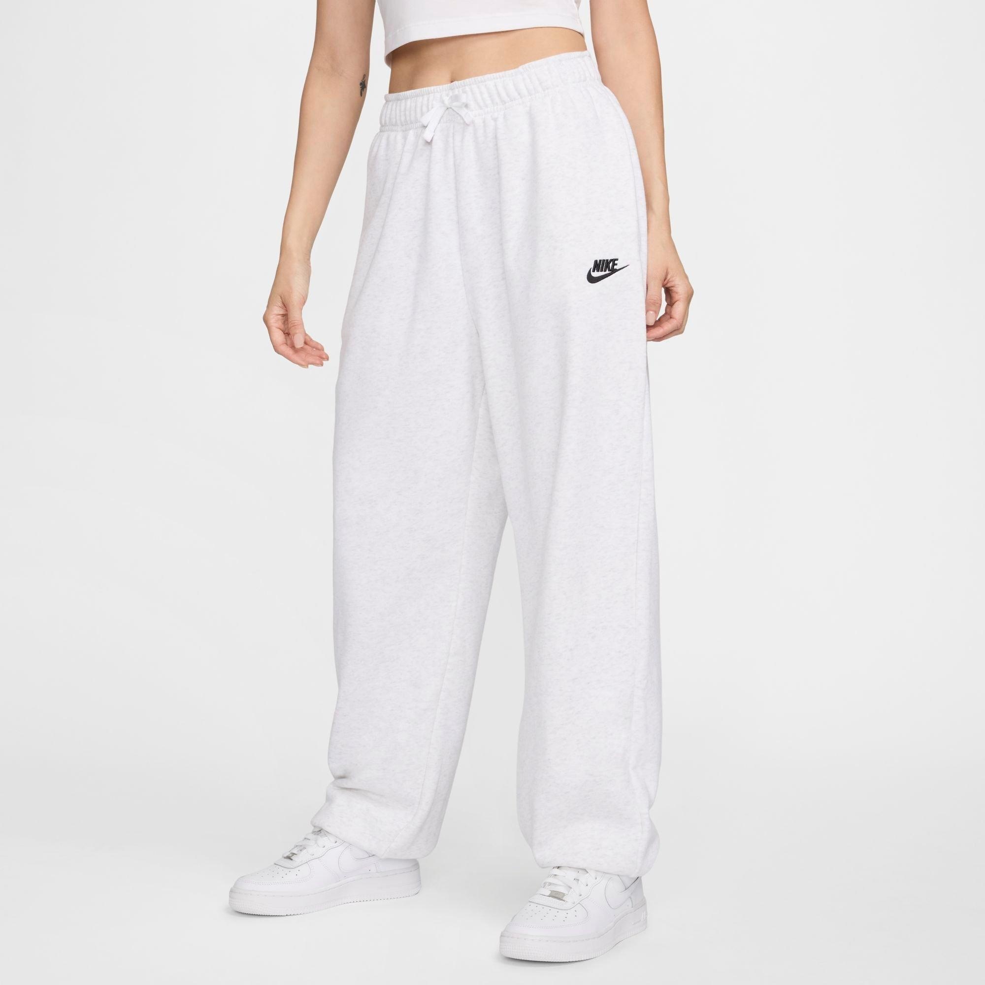 WOMEN'S NIKE SPORTSWEAR CLUB FLEECE MID-RISE OVERSIZED SWEATPANTS - 1