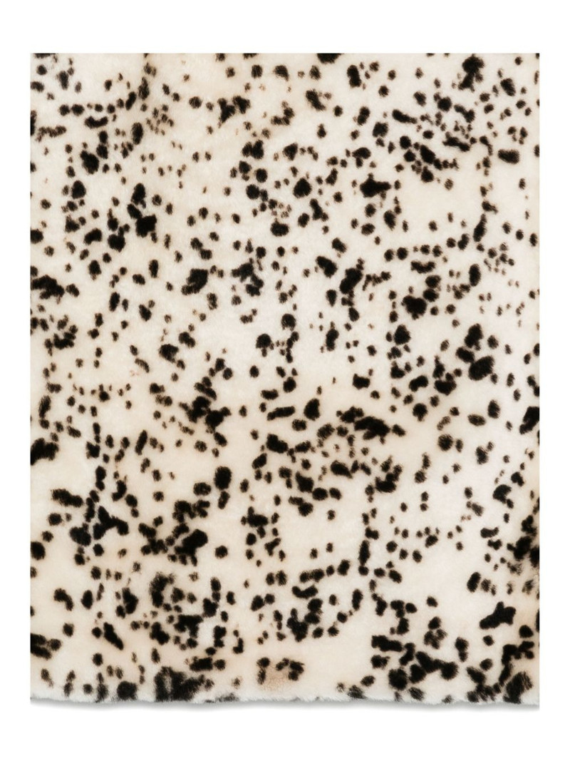 TOTEME abstract-pattern scarf outlook