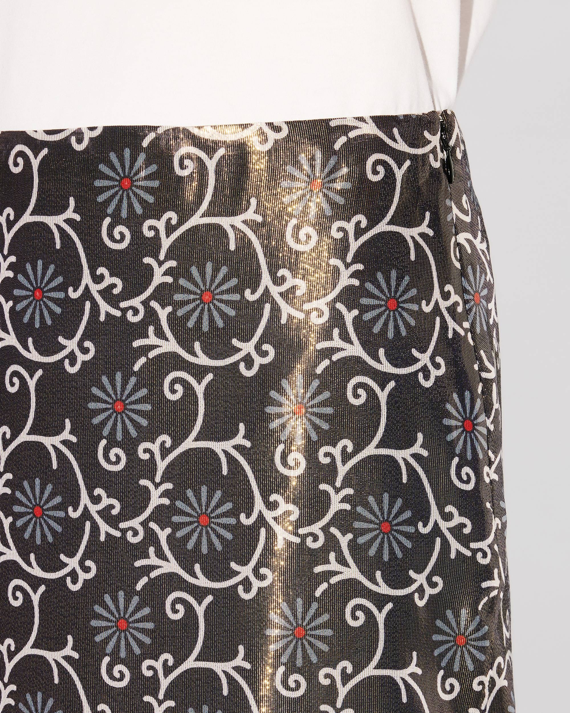 'KENZO Marguerite' straight midi skirt - 5