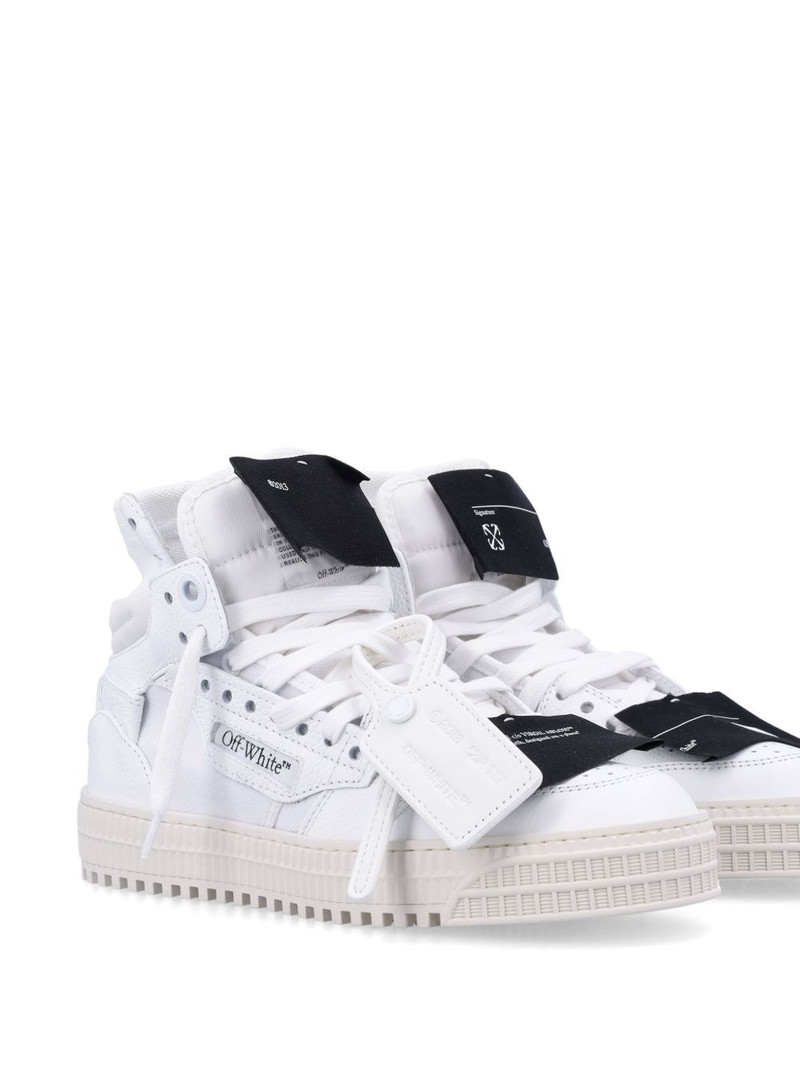 Off-White logo-patch sneakers outlook