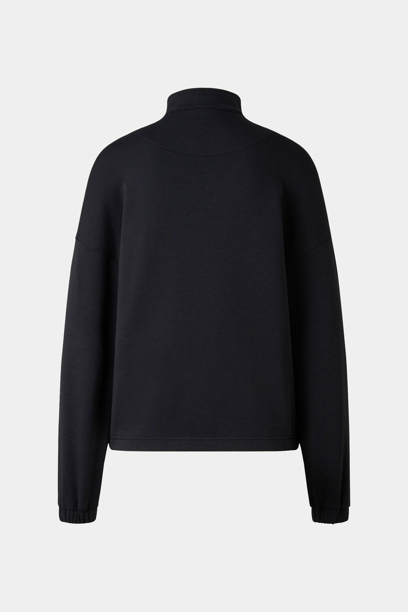 BOGNER Macie Sweatshirt jacket in Black outlook