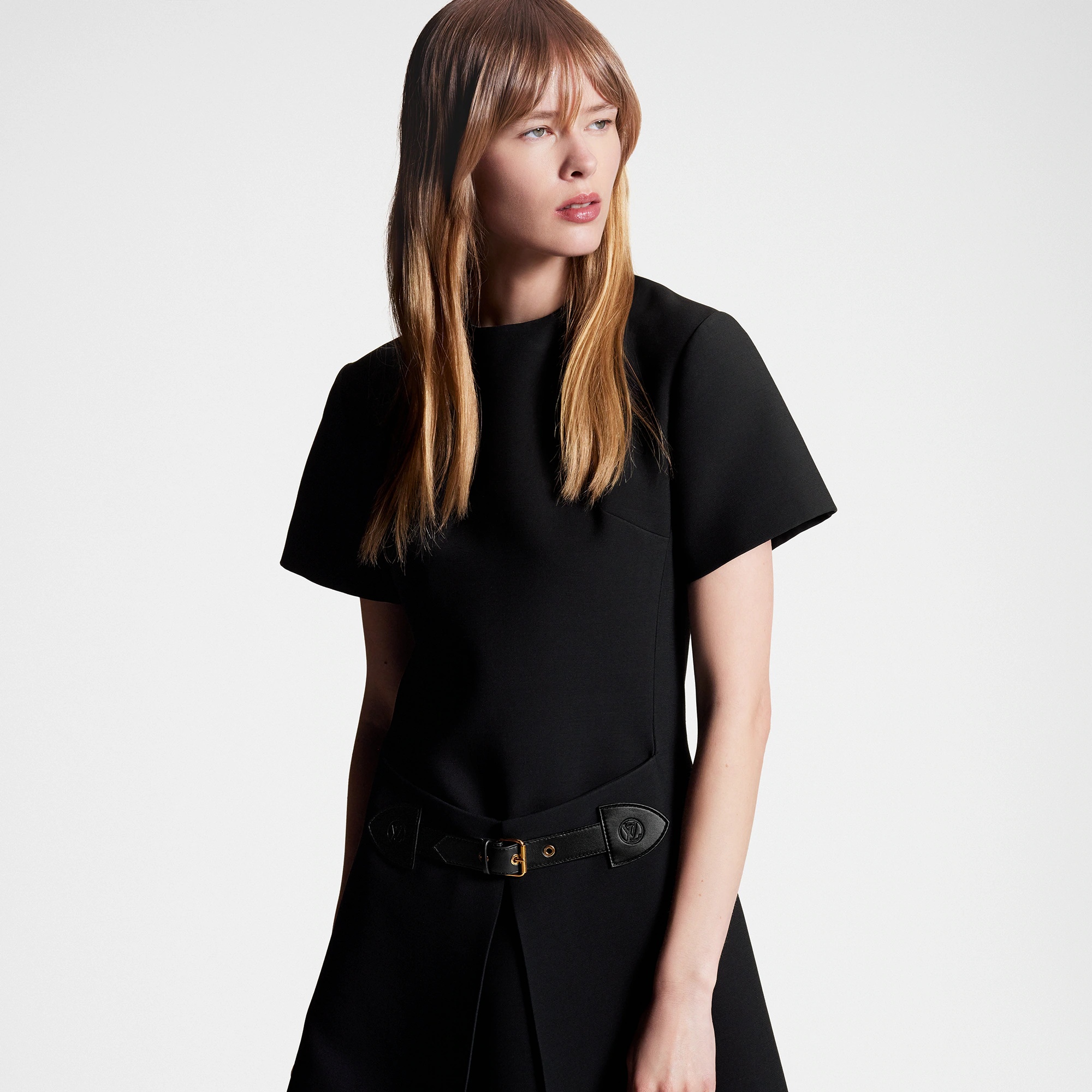 Trompe L’Oeil Wrap Front Dress - 5