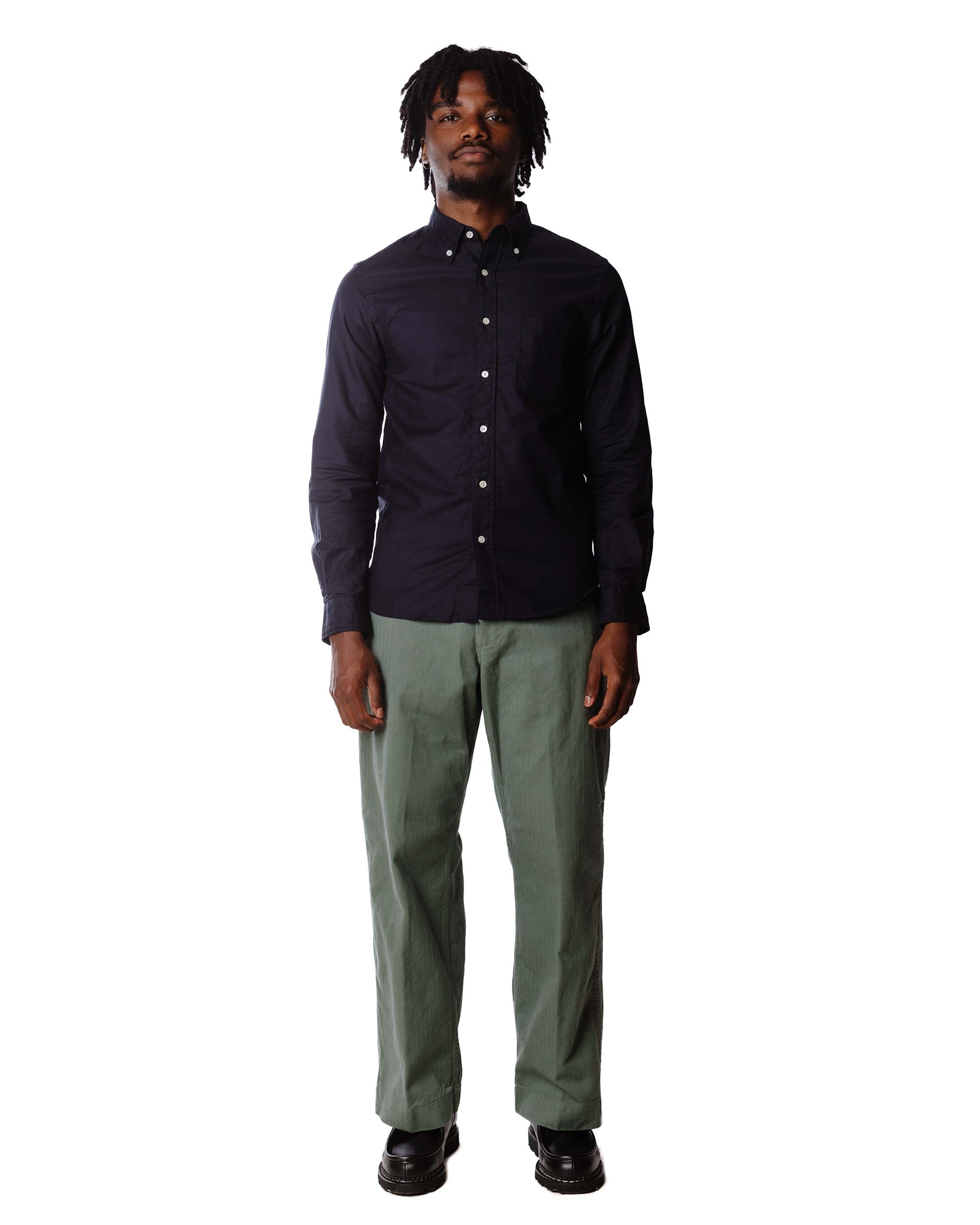 B.D. Colour Oxford Navy - 2