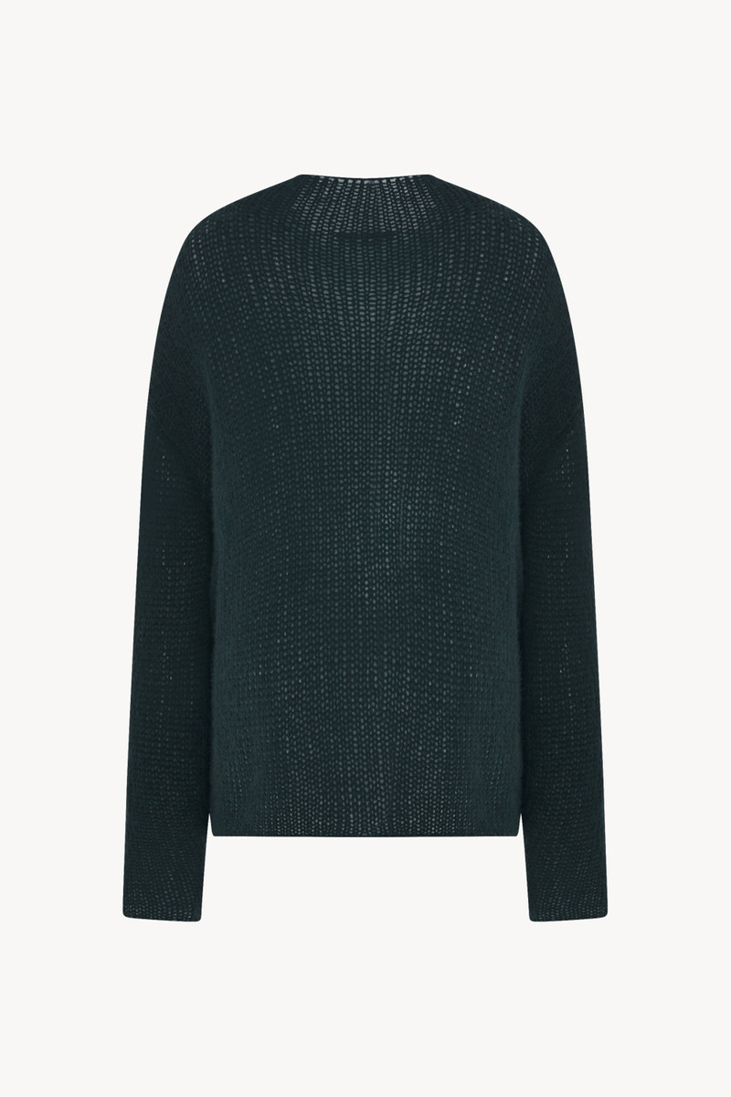The Row Helios Sweater in Cashmere and Silk outlook