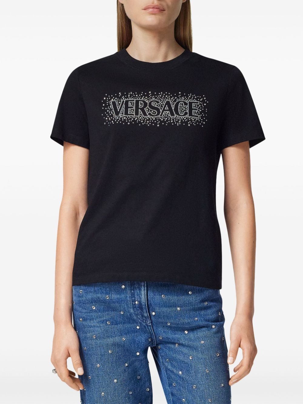 logo-embellished T-shirt - 3