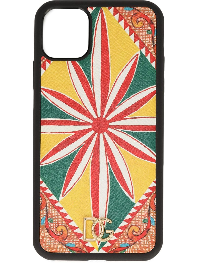 graphic-print iPhone 11 case - 1