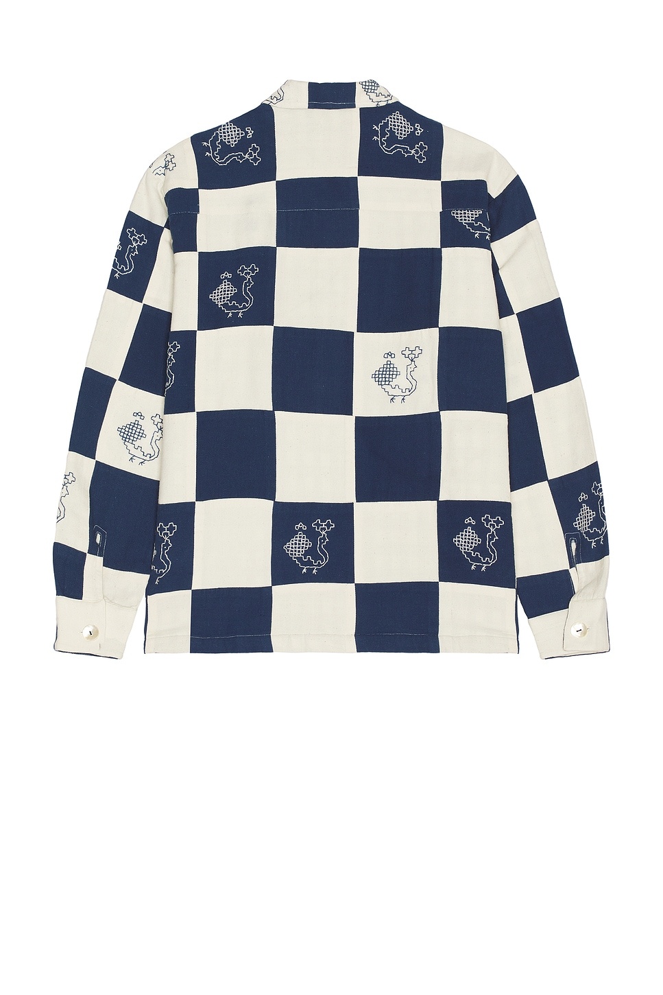 Patchwork Embroidered Shirt - 2