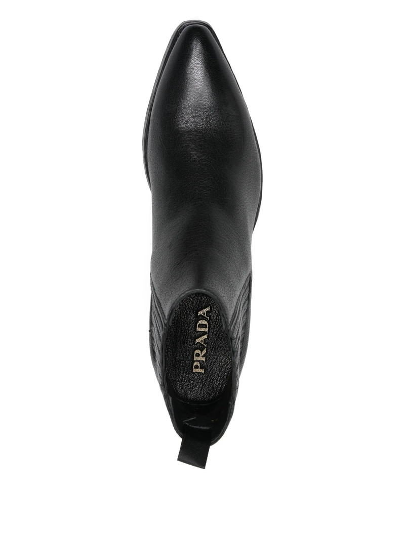 Prada Prada 50mm Pointed-toe Chealsea Boots outlook
