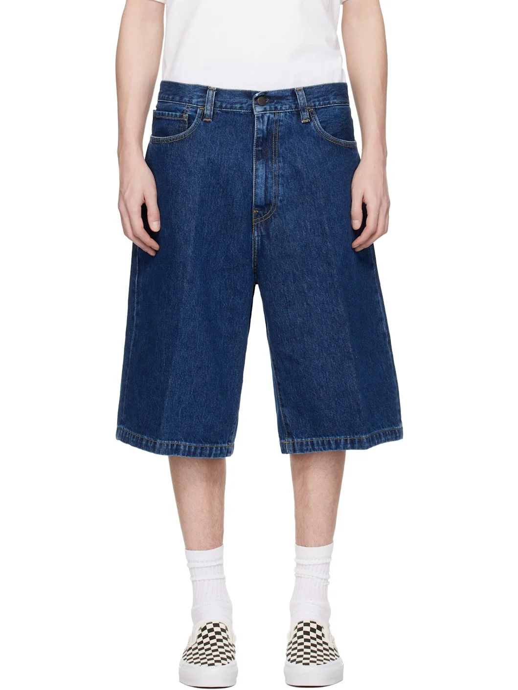 Blue Langdon Denim Shorts - 1