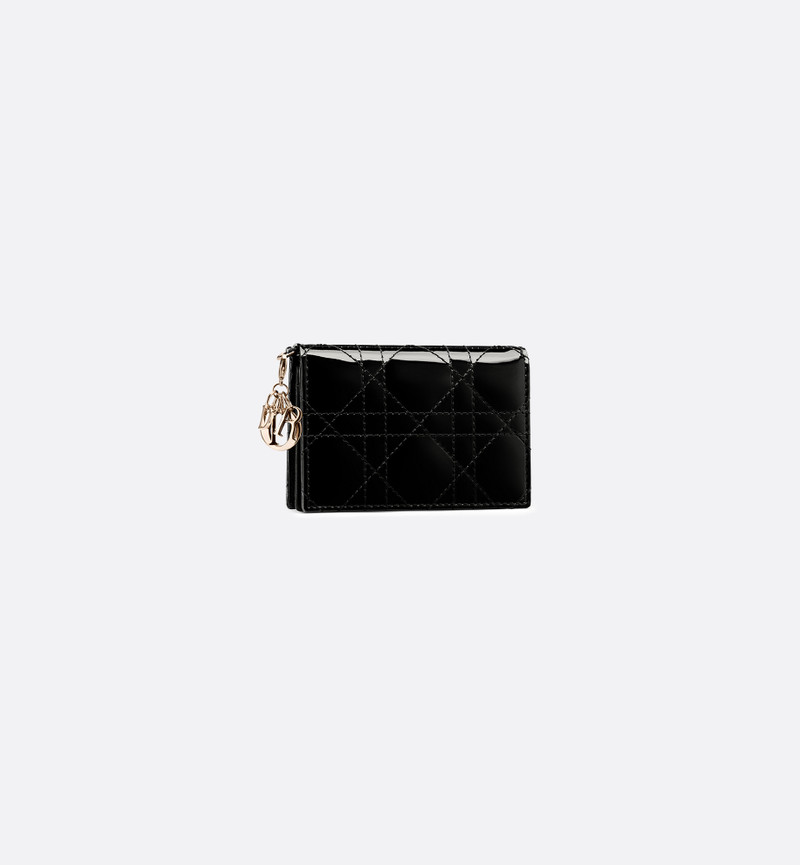 Dior Lady Dior Flap Card Holder outlook
