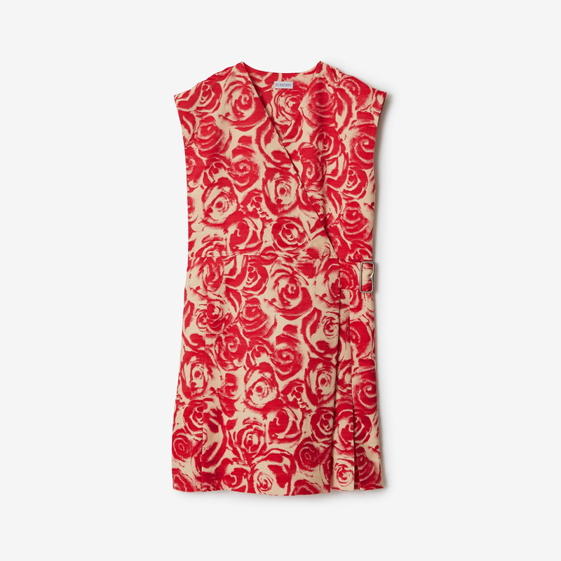Rose Cotton Blend Dress 1