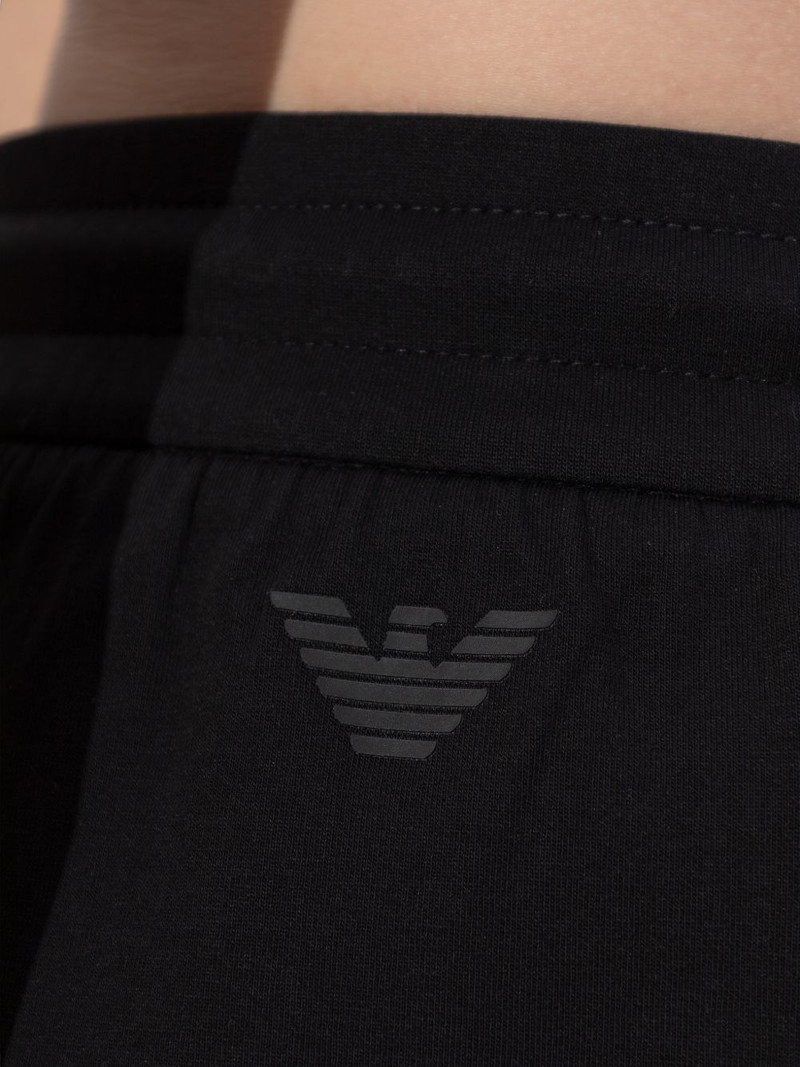 drawstring logo shorts 5