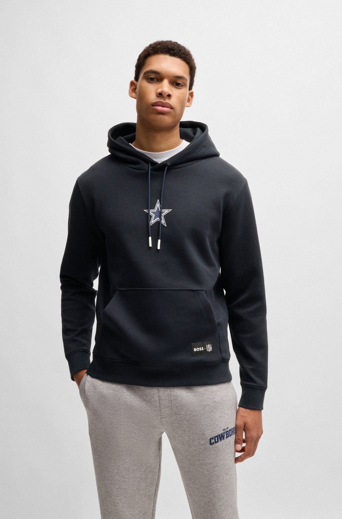 BOSS X NFL INTERLOCK HOODIE WITH SPECIAL BRANDING - 2
