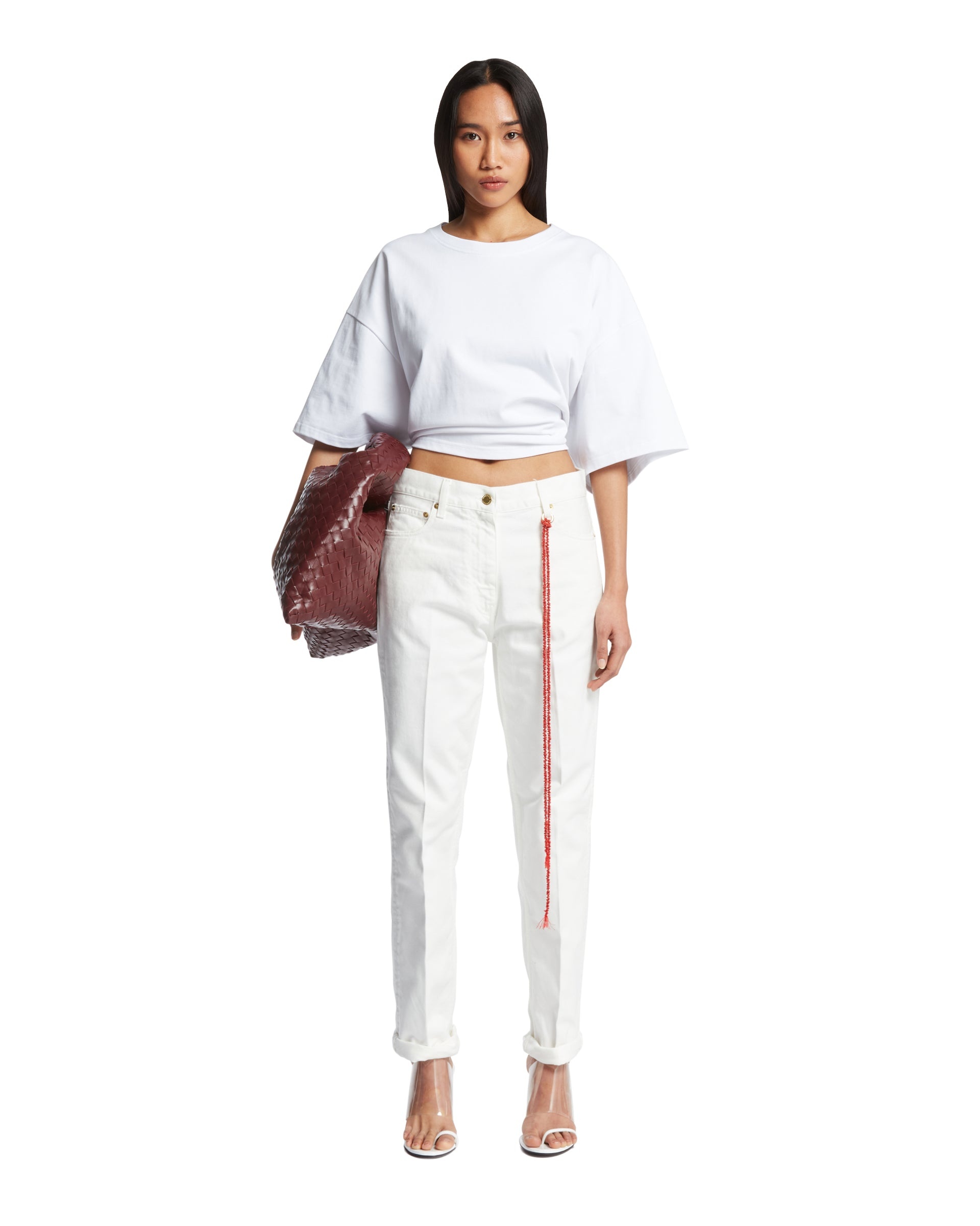 DARKPARK White Five-Pocket Pants | antonia | REVERSIBLE