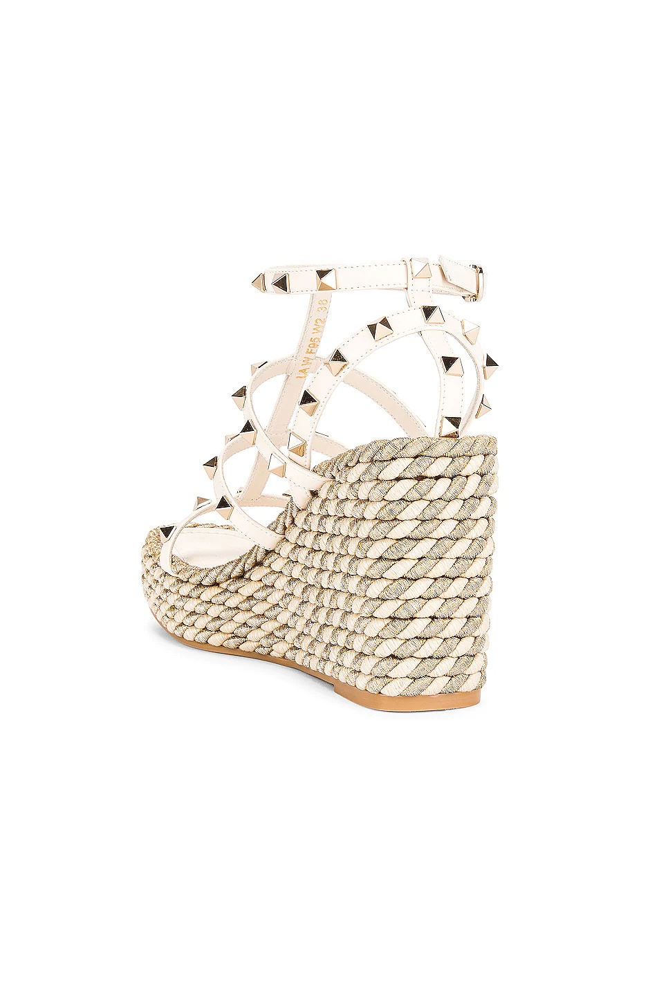 Rockstud Torchon Espadrille Wedges - 3