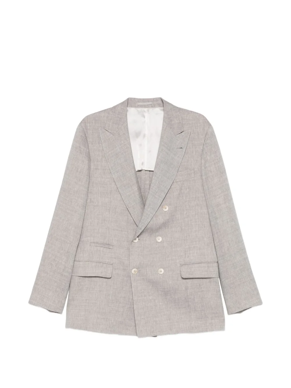 double-breasted blazer - 1