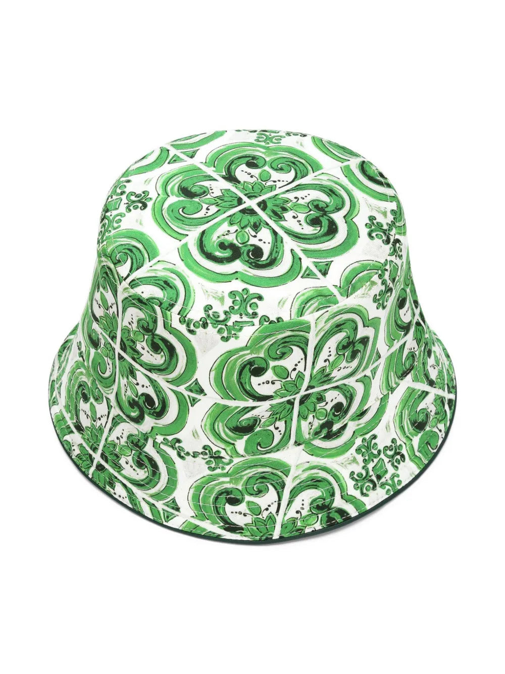 Dolce & Gabbana Men Majolica Bucket Hat - 2