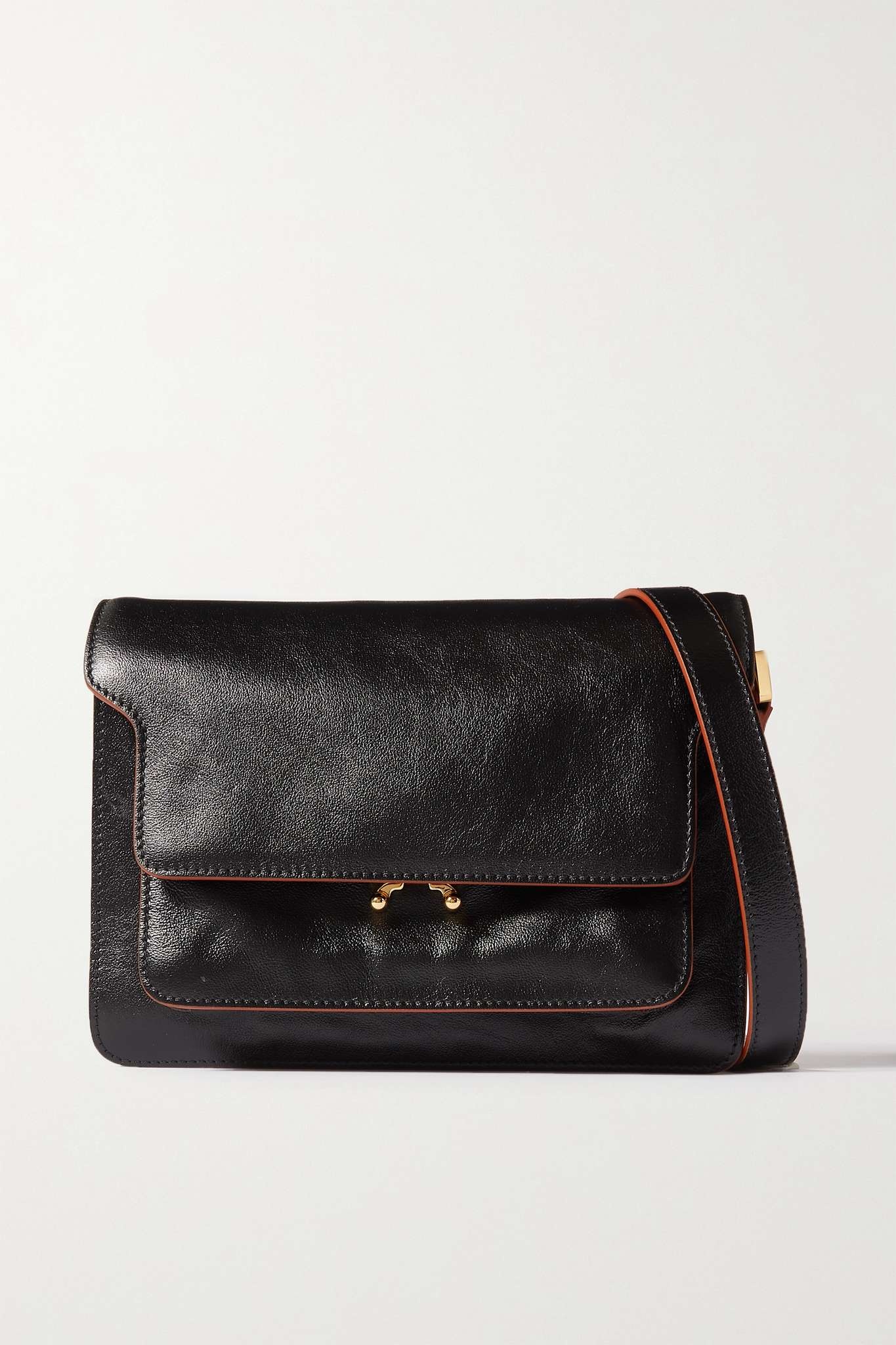 Trunk medium leather shoulder bag - 1