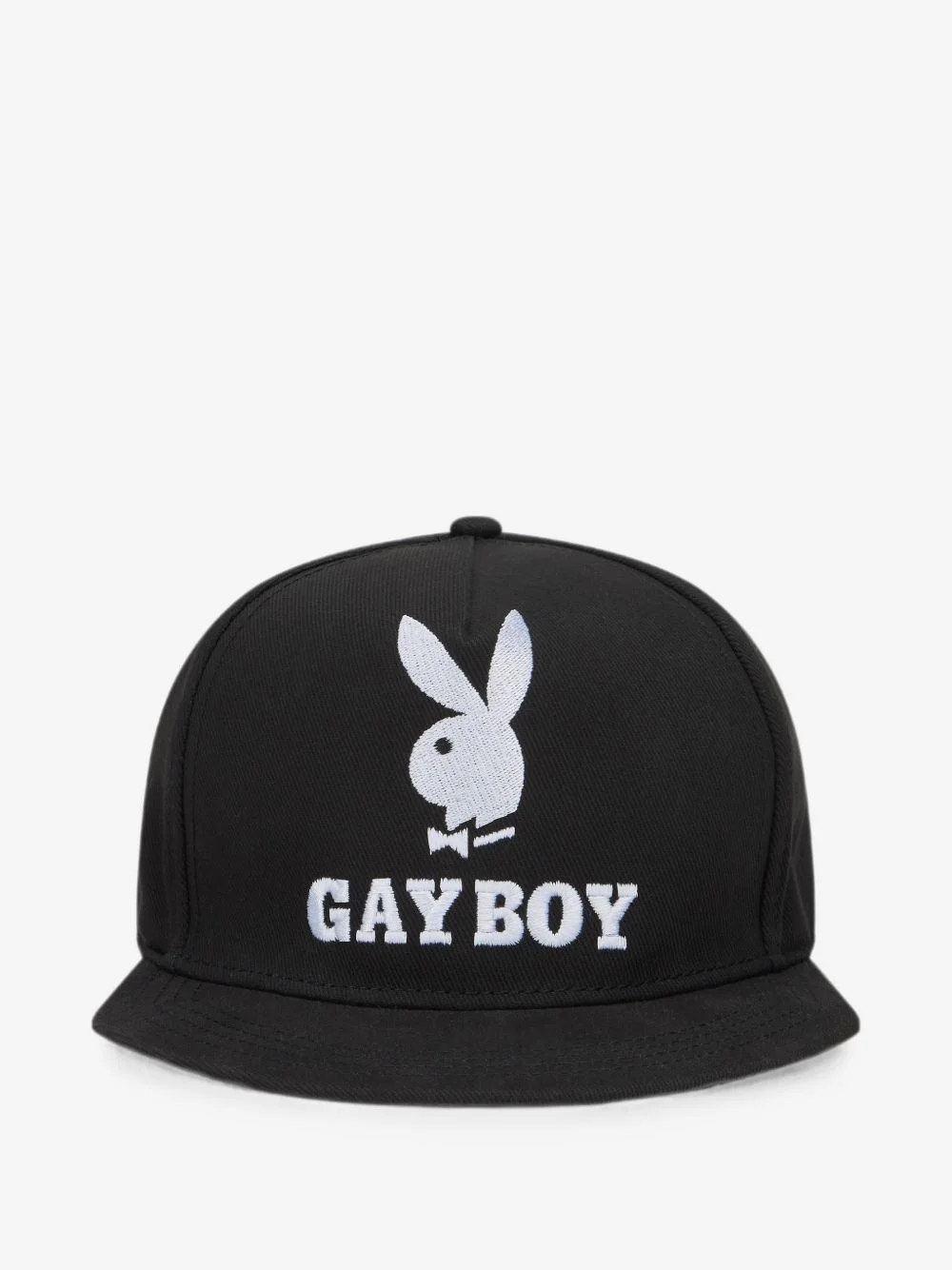 embroidered-logo baseball cap - 1