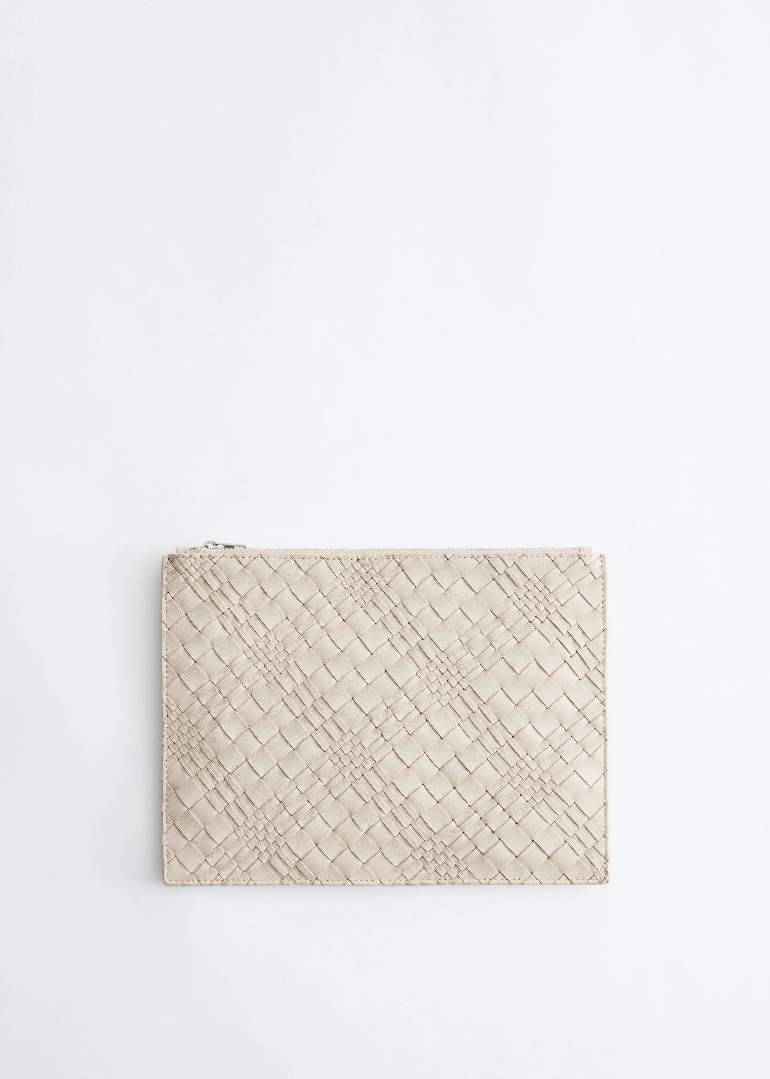 Braided Leather Wallet - 1