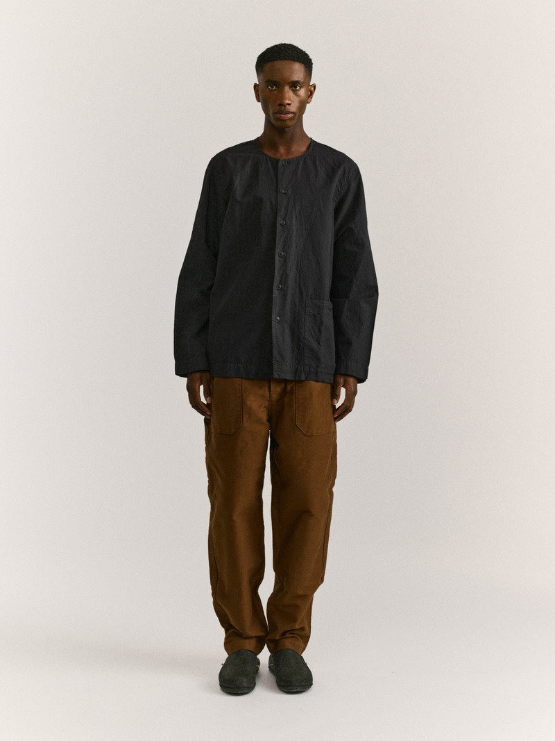 CASEY/CASEY VERGER SHIRT - LIN COT - BLACK outlook