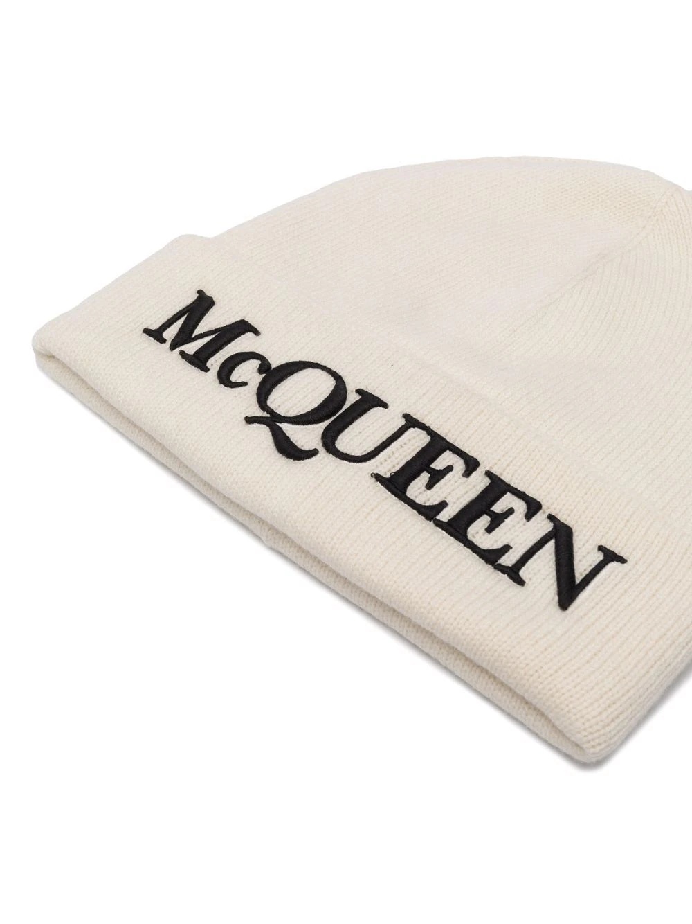 embroidered-logo beanie - 2