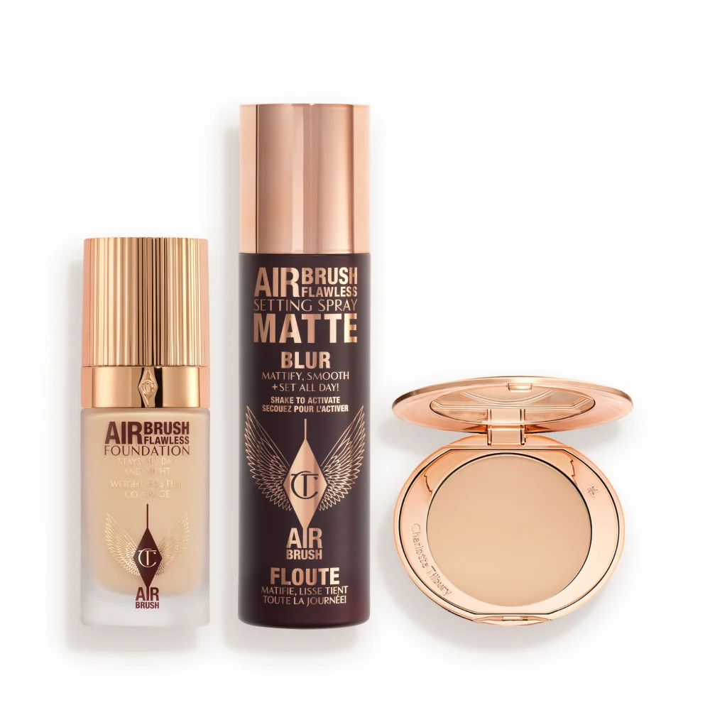 AIRBRUSH FLAWLESS PERFECT, BLUR & SET KIT FACE KIT - 1