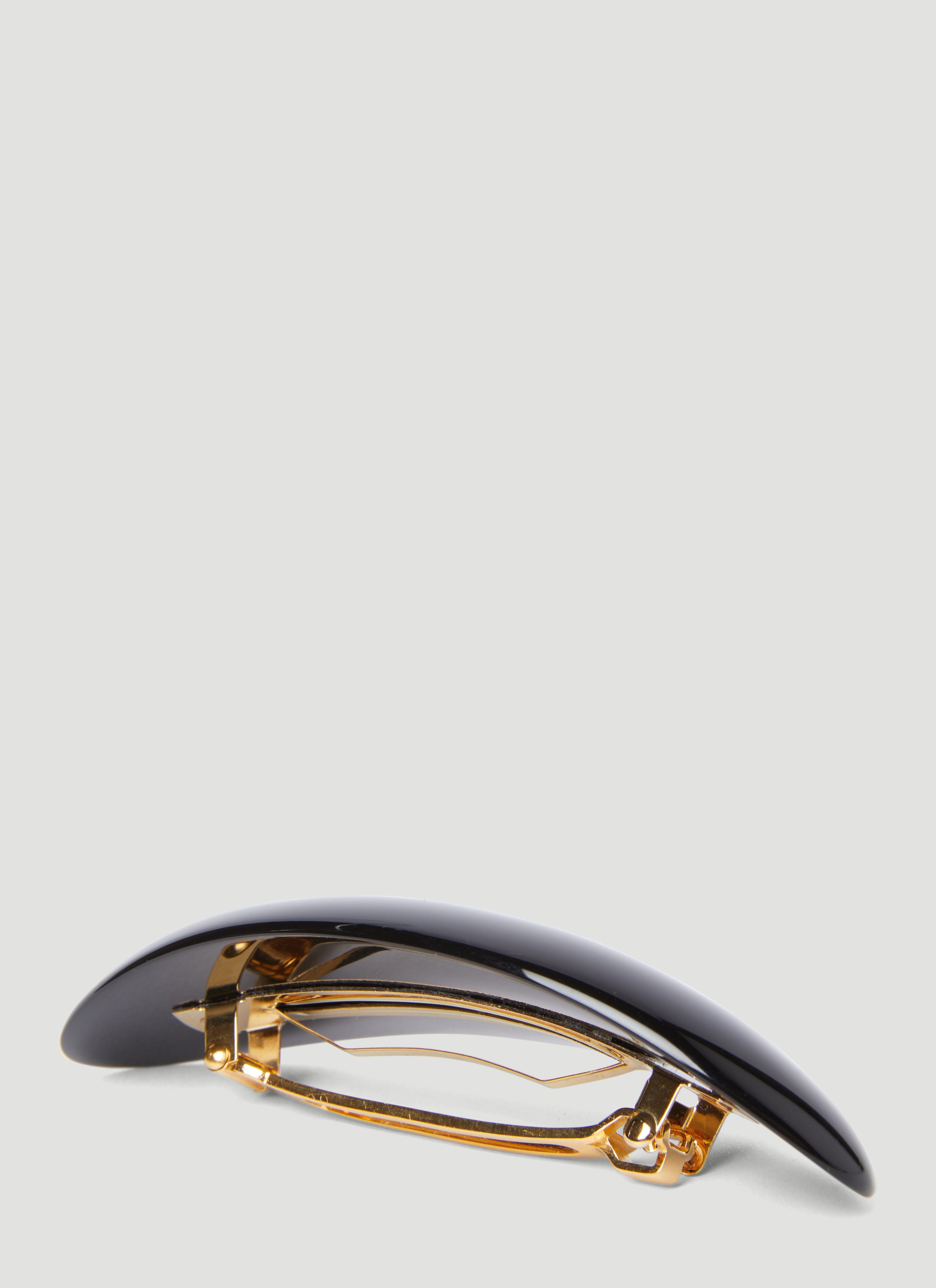 Balenciaga Women Logo Applique Hair Clip - 5